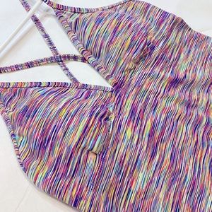Athleta Space Dye active dress size small, NEW. Cross cross adjustable straps.